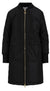 Nylon coat with anorak pocket