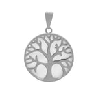 Perlmutt Lebensbaum - Silber